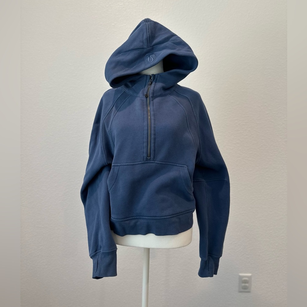 Scuba Oversized Half-Zip Hoodie